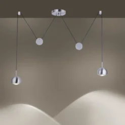 Paul Neuhaus, Q-ADAM, LED-Pendelleuchte, höhenverstellbar, Smart-Home
