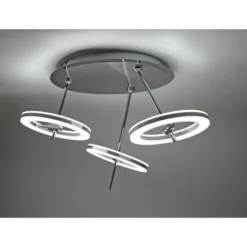 Paul Neuhaus, Q-AMY, LED-Deckenleuchte, stahlfarben, Smart Home (Auslauf)