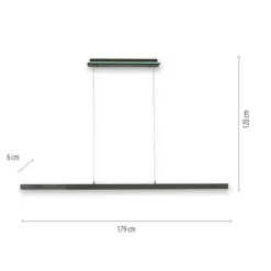 Paul Neuhaus, Q-ARIAN, LED Pendelleuchte, CCT, Smart Home