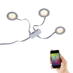 Paul Neuhaus, Q-ELLI, Einbauleuchtmittel, 3er Set, dimmbar, Smart Home
