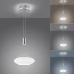 Paul Neuhaus, Q-ETIENNE, LED Pendelleuchte stahl, Smart Home