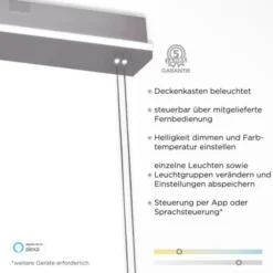 Paul Neuhaus, Q-ETIENNE, LED Pendelleuchte stahl, Smart Home