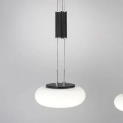 Paul Neuhaus Q ETIENNE Pendelleuchte Smart Home schwarz länglich 2 flammig