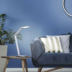 Paul Neuhaus, Q-HANNES, LED-Tischleuchte, Aluminium-Design, Smart Home