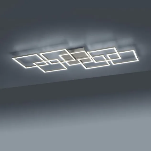 Paul Neuhaus, Q-INIGO, LED-Deckenleuchte, stahl, Smart Home