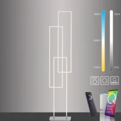 Paul Neuhaus, Q-INIGO LED Stehleuchte, Lichtfarbensteuerung, Smart Home