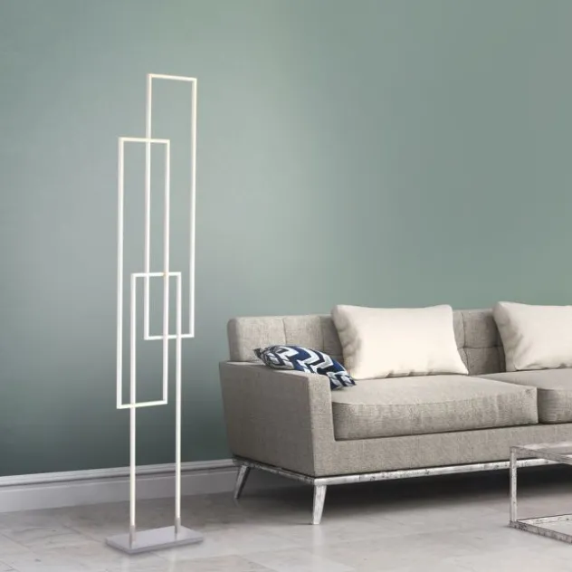 Paul Neuhaus, Q-INIGO LED Stehleuchte, Lichtfarbensteuerung, Smart Home