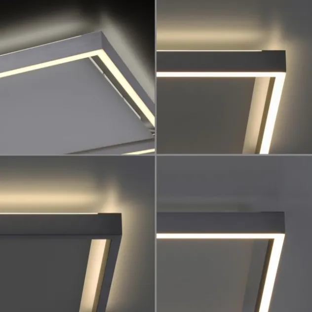Paul Neuhaus, Q-KAAN, LED Deckenleuchte, stahl, Smart Home