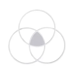 Paul Neuhaus, Q-KATE, LED-Deckenleuchte, 3 Leuchtringe, Smart Home