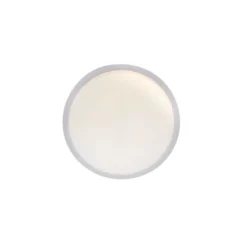 Paul Neuhaus, Q-LENNY, Außenleuchte, Ø36,4cm, Silber, Opalweiß, RGB+W