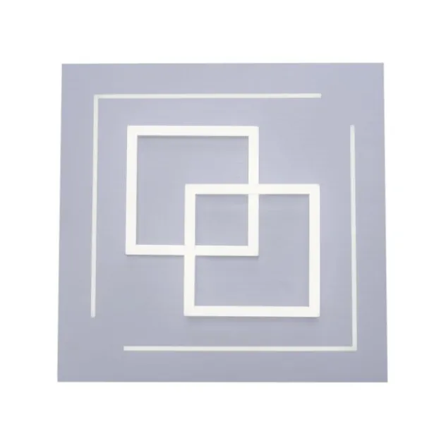 Paul Neuhaus, Q-LINEA, LED-Deckenleuchte, 40x40cm, dimmbar, CCT, Smart Home
