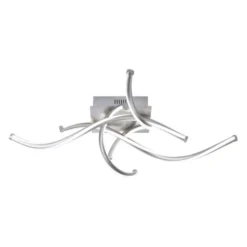 Paul Neuhaus, Q-MALINA, LED-Deckenleuchte, stahl, dimmbar, modern, Smart Home