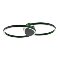 Paul Neuhaus Q MARKO LED Deckenleuchte Smart Home rund schwarz dimmbar RGB