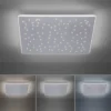 Paul Neuhaus, Q-NIGHTSKY, LED-Deckenleuchte, 60x60 cm, Smart Home