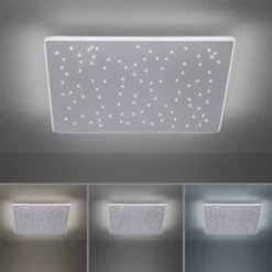 Paul Neuhaus, Q-NIGHTSKY, LED-Deckenleuchte, 60x60 cm, Smart Home