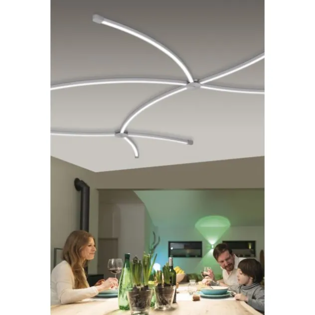 Paul Neuhaus, Q-SPIDER gebogenes Lichtprofil, Smart Home, dimmbar