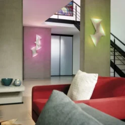 Paul Neuhaus, Q-TETRA, LED-Wandleuchte, Smart Home, SATELLITE