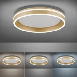 Paul Neuhaus, Q-VITO, LED-Deckenleuchte, Ø 40 cm, messing-matt