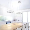 Paul Neuhaus, Q-VITO, LED-Pendelleuchte, Ringform, Ø 40cm, Smart Home