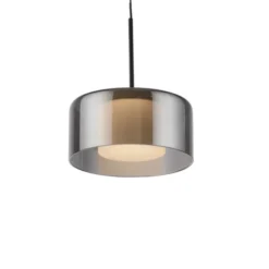 Pendelleuchte LED RIKA 3 flammig schwarz Comfort Lift Simply Dim