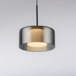 Pendelleuchte LED RIKA 1 flammig schwarz Comfort Lift Simply Dim
