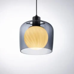 Pendelleuchte rauchfarben, stillvolle und elegante Optik