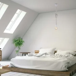 Pendelleuchte, Seil-Leuchte, maritimes Design mit Tau