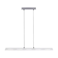 Pendelleuchte stahl, 5 x LED-Board