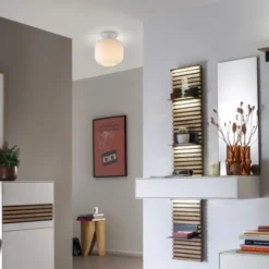 Schöner Wohnen-Kollektion Deckenleuchte NAMI, weiss, E27, LED geeignet