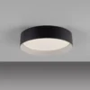 Schöner Wohnen-Kollektion LED Deckenleuchte TAVOLI, schwarz, rund D=28,5cm, dimmbar, Fernbedienung