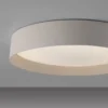 Schöner Wohnen-Kollektion LED Deckenleuchte TAVOLI, Sandfarben, rund D=39cm, dimmbar, Fernbedienung