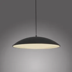 Schöner Wohnen-Kollektion LED Pendelleuchte LENTE, schwarz, dimmbar, Memoryfunktion