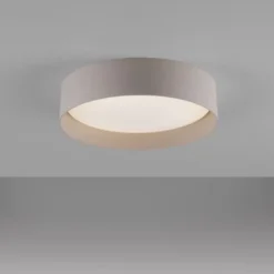 Schöner Wohnen-Kollektion LED Deckenleuchte TAVOLI Sandfarben, dimmbar, Fernbedienung
