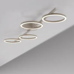 Schöner Wohnen-Kollektion LED Deckenleuchte MINI RITUS sandton dimmbar Memory