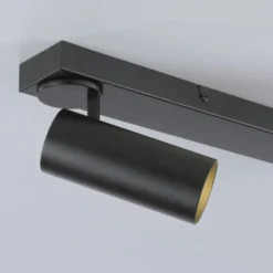 Schöner Wohnen-Kollektion LED Deckenleuchte RIK, schwarz, 2-flammig, drehbar