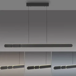 Schöner Wohnen-Kollektion LED Pendelleuchte ADRIANA, schwarz, dimmbar