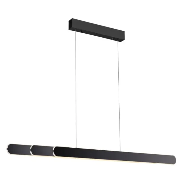 Schöner Wohnen-Kollektion LED Pendelleuchte ADRIANA, schwarz, dimmbar