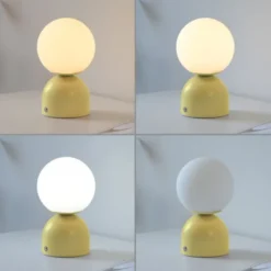 Schöner Wohnen-Kollektion LED Akku Tischleuchte RUDI, Blütenzauber, USB