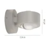 Schöner Wohnen-Kollektion LED Wandleuchte CHIA, Sandfarben, Up- & Downlight
