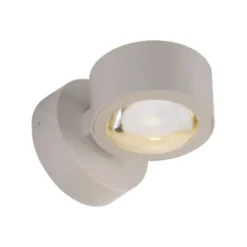 Schöner Wohnen-Kollektion LED Wandleuchte CHIA, Sandfarben, Up- & Downlight