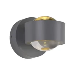Schöner Wohnen-Kollektion LED Wandleuchte CHIA, silber, Up- & Downlight