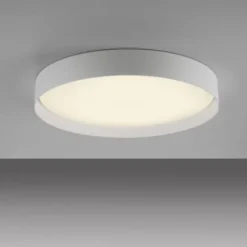 Schöner Wohnen-Kollektion LED Deckenleuchte TAVOLI, weiss, rund D=49cm, dimmbar, Fernbedienung