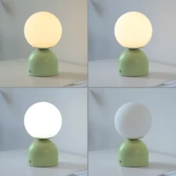 Schöner Wohnen-Kollektion LED Akku Tischleuchte RUDI, Frühlingserwachen USB