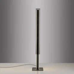 Schöner Wohnen-Kollektion LED Stehleuchte LENA, schwarz, Schnurdimmer, Memory
