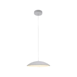 Schöner Wohnen-Kollektion LED Pendelleuchte LENTE, weiss, einflammig, dimmbar, Memoryfunktion