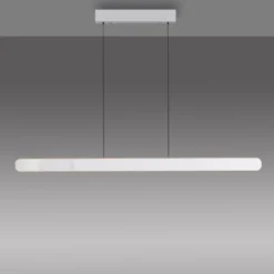 Schöner Wohnen-Kollektion LED Pendelleuchte ADRIANA ROUND, weiss, dimmbar