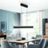 Schöner Wohnen-Kollektion LED Pendelleuchte LENA, schwarz, Dimmer, Up-and Down