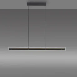 Schöner Wohnen-Kollektion LED Pendelleuchte LENA, schwarz, Dimmer, Up-and Down