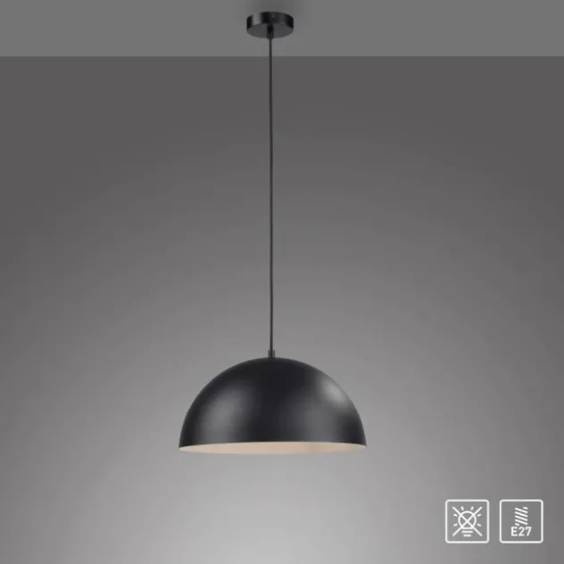 Schöner Wohnen-Kollektion Pendelleuchte ALI, schwarz, LED geeignet