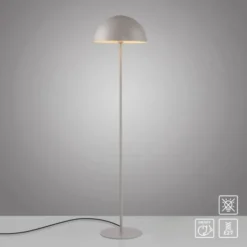 Schöner Wohnen-Kollektion Stehleuchte ALI, sandfarben, Fußschalter
